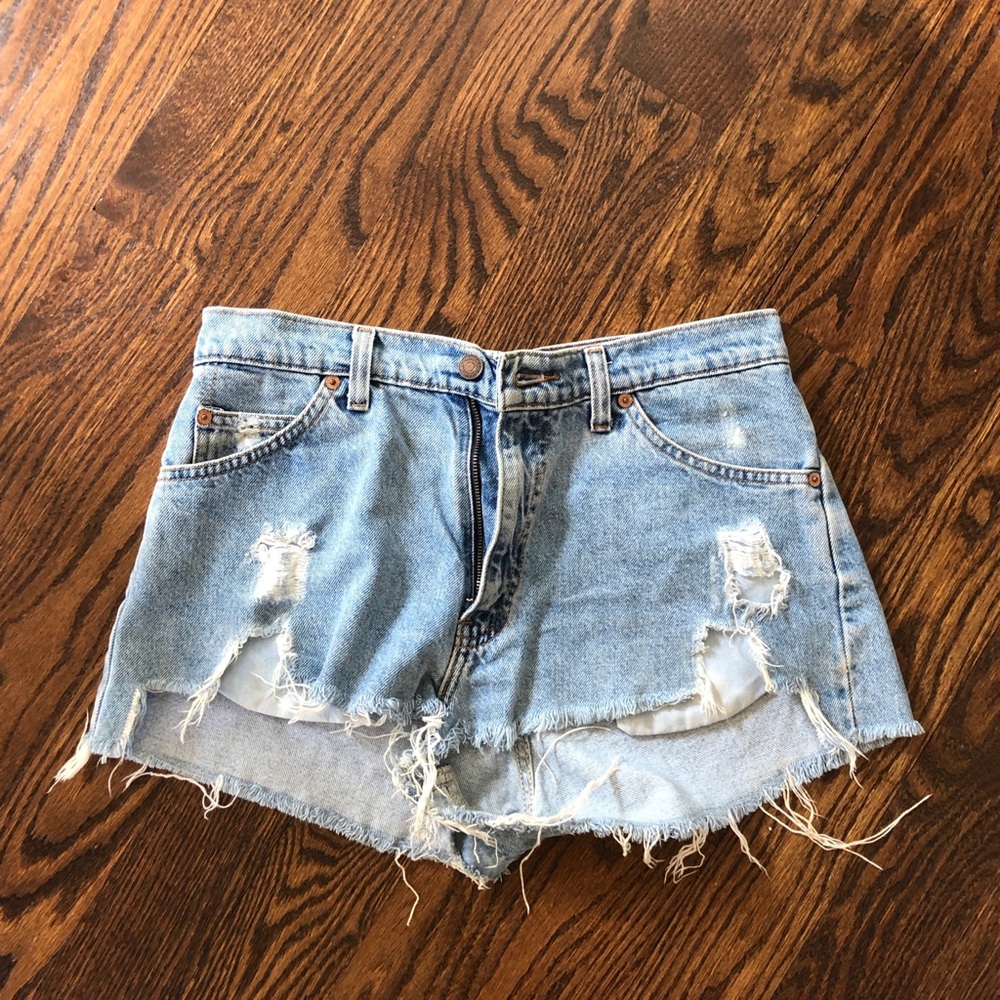 Vintage Levi cut-offs
